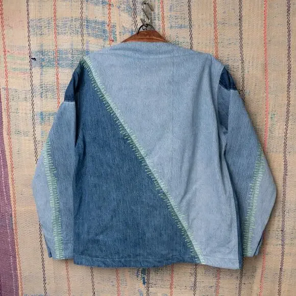 Custom upcycled carhartt detroit jacket - Picture 2 of 8